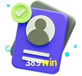 Tornar-se um membro do 389win é muito simples